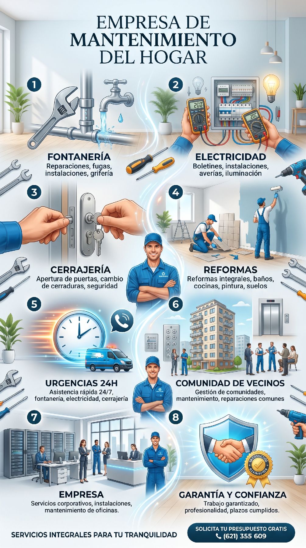 Empresa mantenimiento del hogar